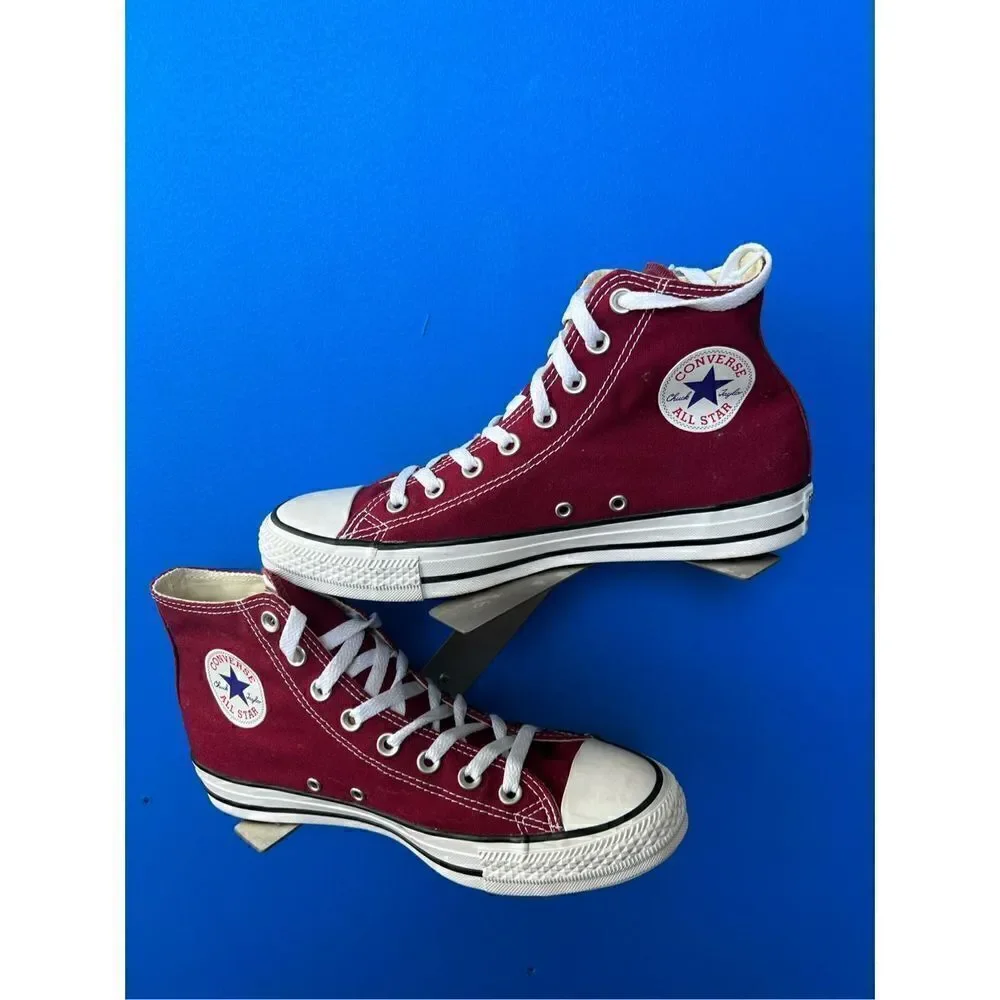 Converse Unisex Chuck Taylor All Star M9613 Red Casual Shoes Sneakers Sz M8 w10